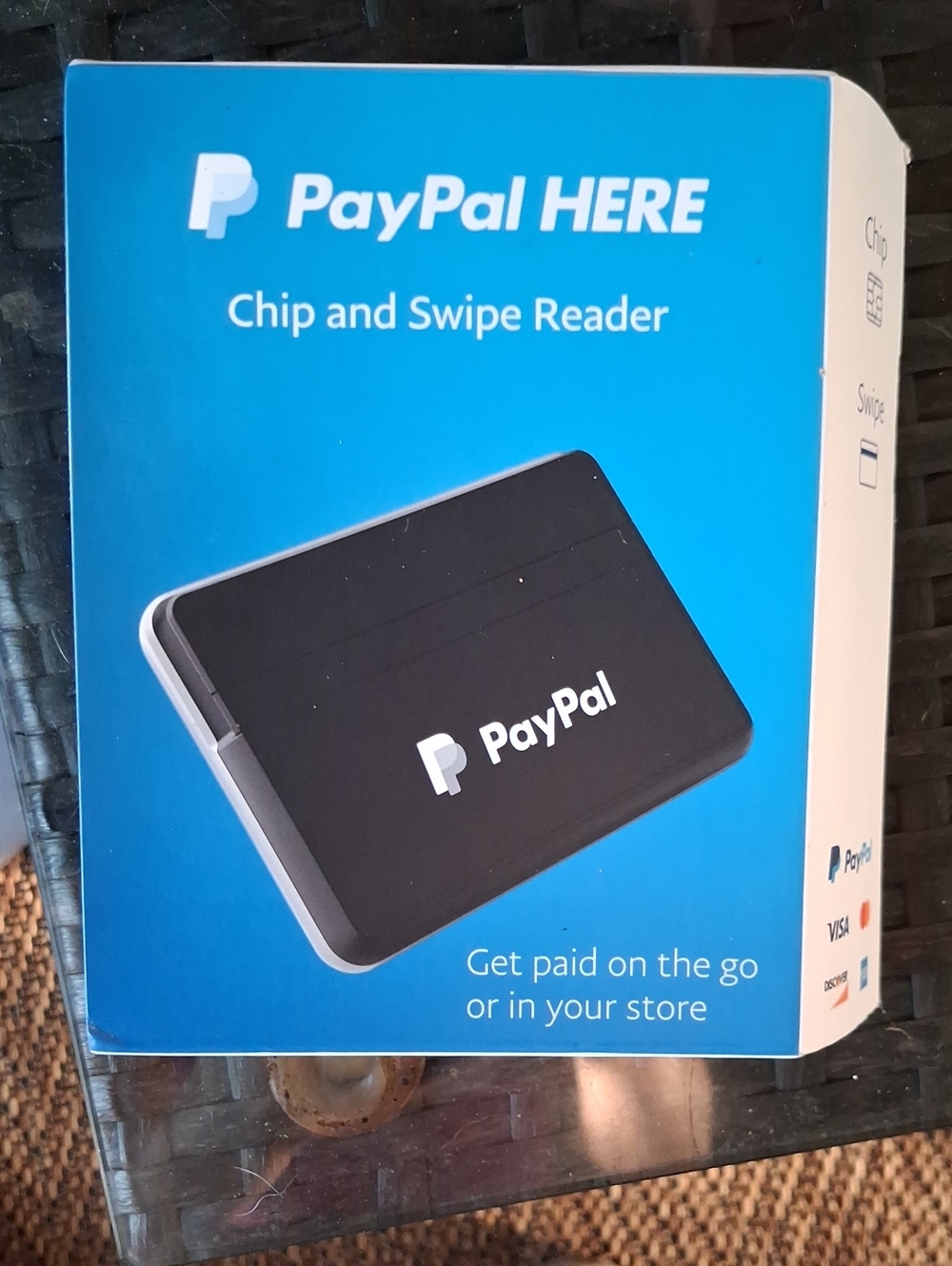 Here Chip and Swipe Reader - Black
